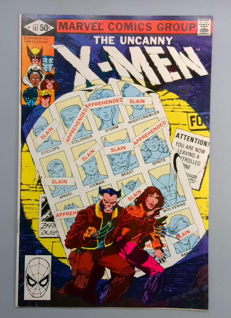 Uncanny X-Men #141 VF/NM 🔥 Days of Future Past 🗝 Marvel 1981