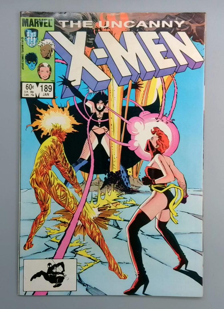 Uncanny X-Men #189 Direct Edition Marvel 1985