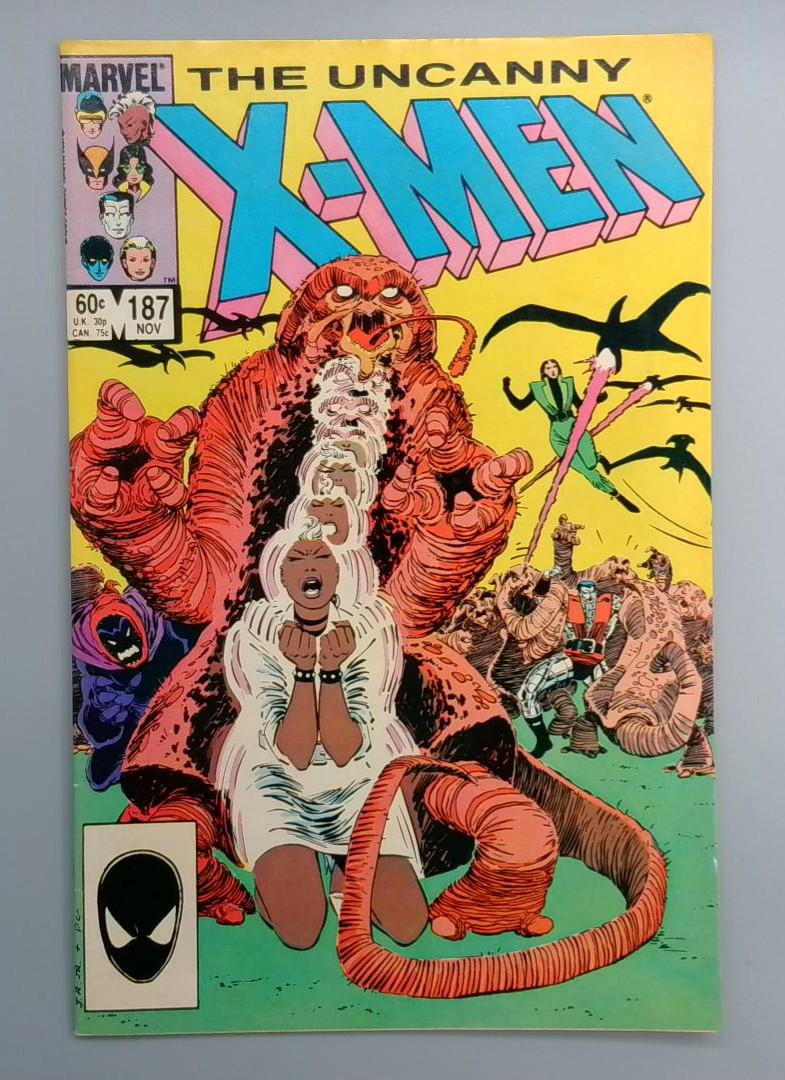 Uncanny X-Men #187 Direct Edition Marvel 1984