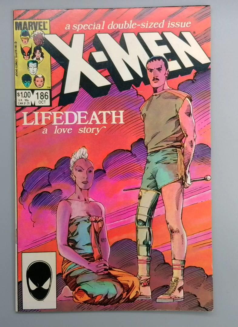 Uncanny X-Men #186 Direct Edition Marvel 1984