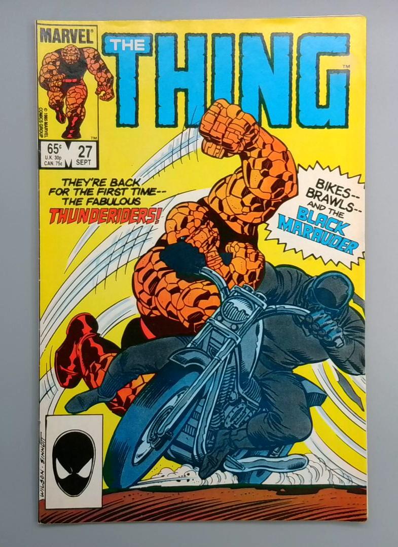 Thing #27 1st Sharon Ventura Marvel 1985