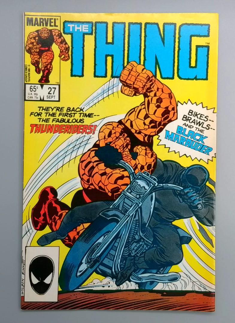 Thing #27 1st Sharon Ventura Marvel 1985 Copy2