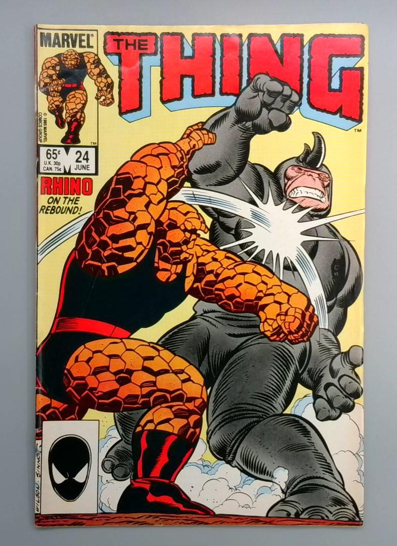 Thing #24 Rhino Marvel 1985