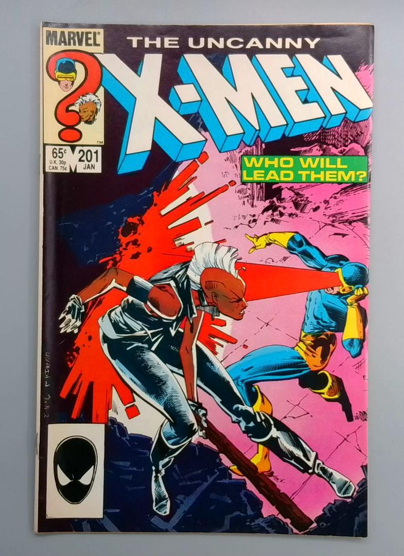 Uncanny X-Men #201 1st Nathan Summers Baby Marvel 1986