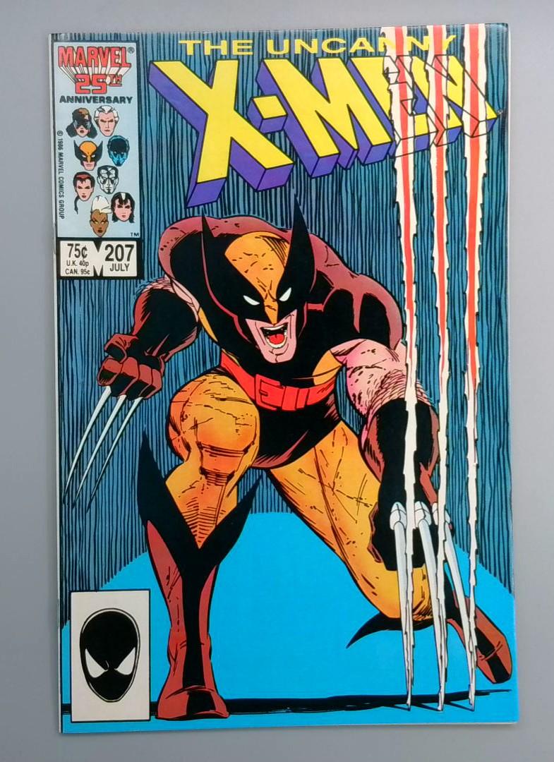 Uncanny X-Men #207 Direct Edition Marvel 1986