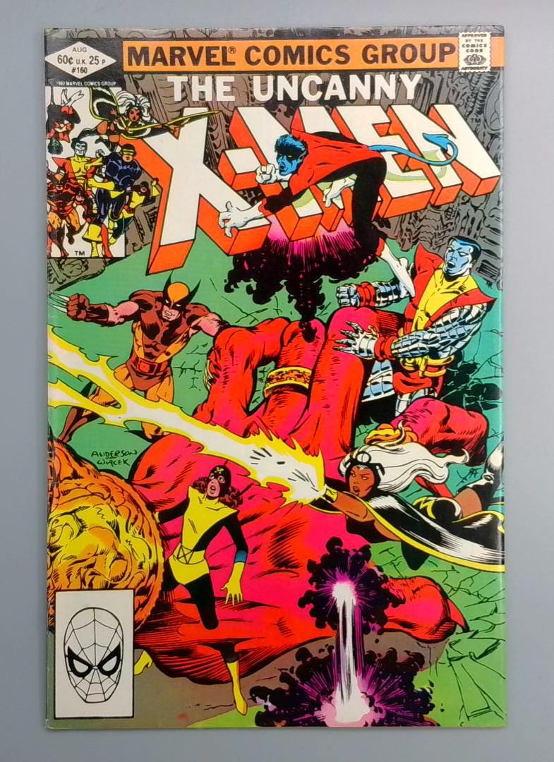 Uncanny X-Men #160 1st Adult Appearance of Illyana Marvel 1982