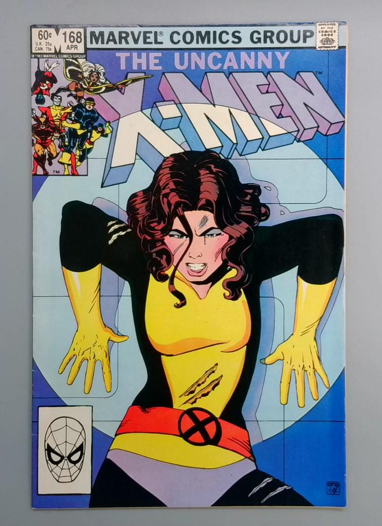 Uncanny X-Men #168 FN 1st Madelyn Pryor Marvel 1983