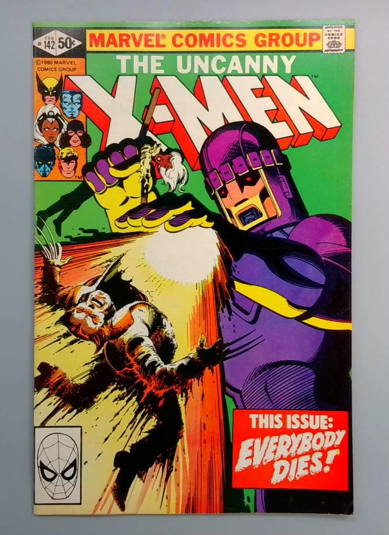Uncanny X-Men #142 VF Days of Future Past Part 2 Marvel 1981