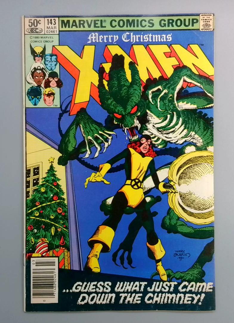 Uncanny X-Men #143 FN+ Last John Byrne Art on X-Men. Newsstand Marvel 1981