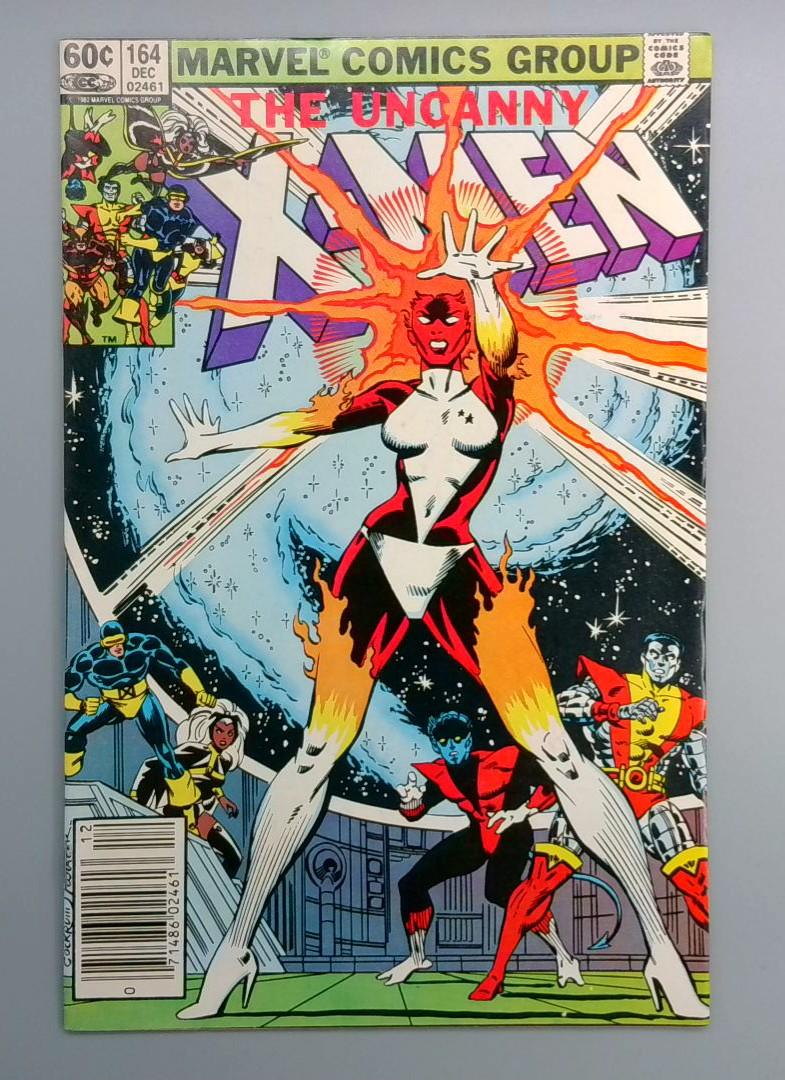 Uncanny X-Men #164 VF 1st Binary Newsstand Edition Marvel 1982