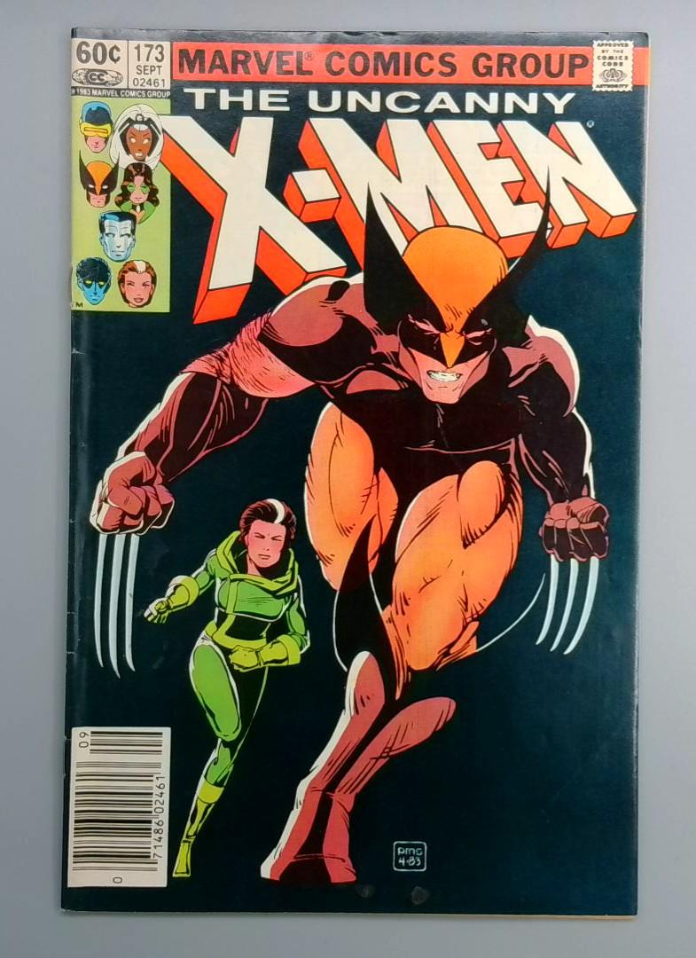 Uncanny X-Men #173 Classic Cover Newsstand Edition Marvel 1983