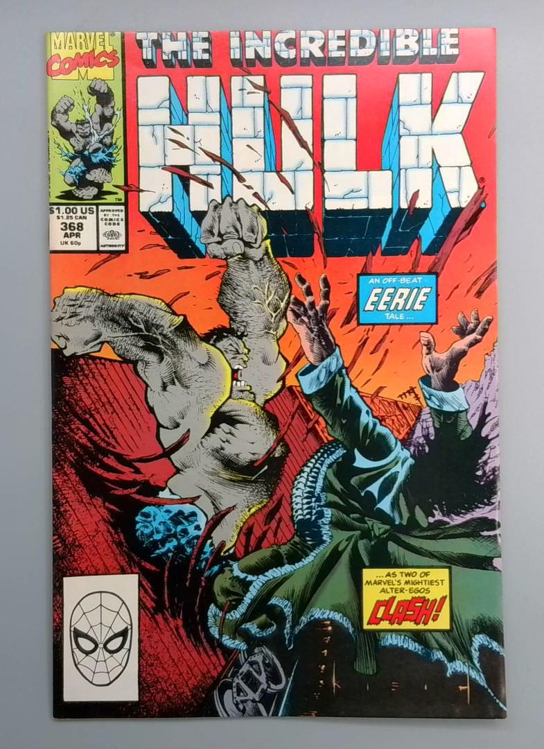 Incredible Hulk #368 VF Sam Kieth Marvel 1990