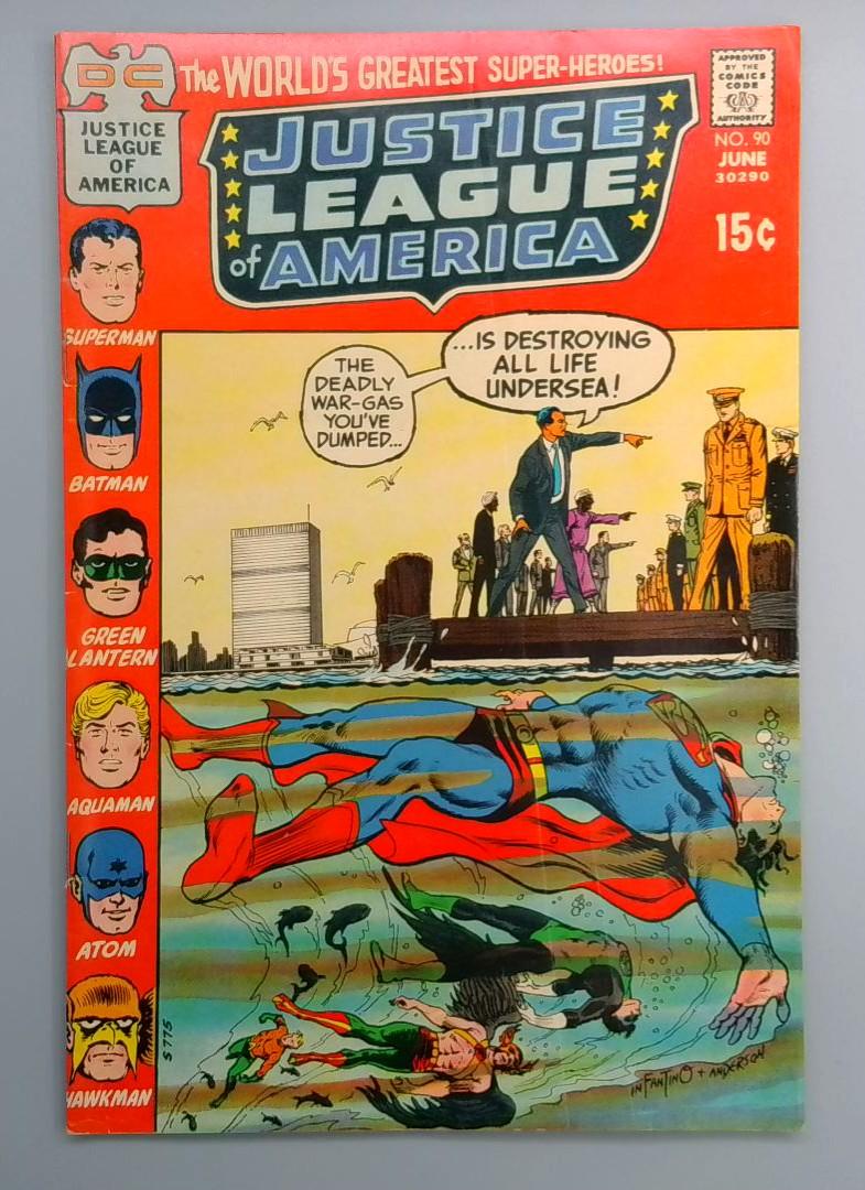 Justice League of America #90 VG/FN DC 1971