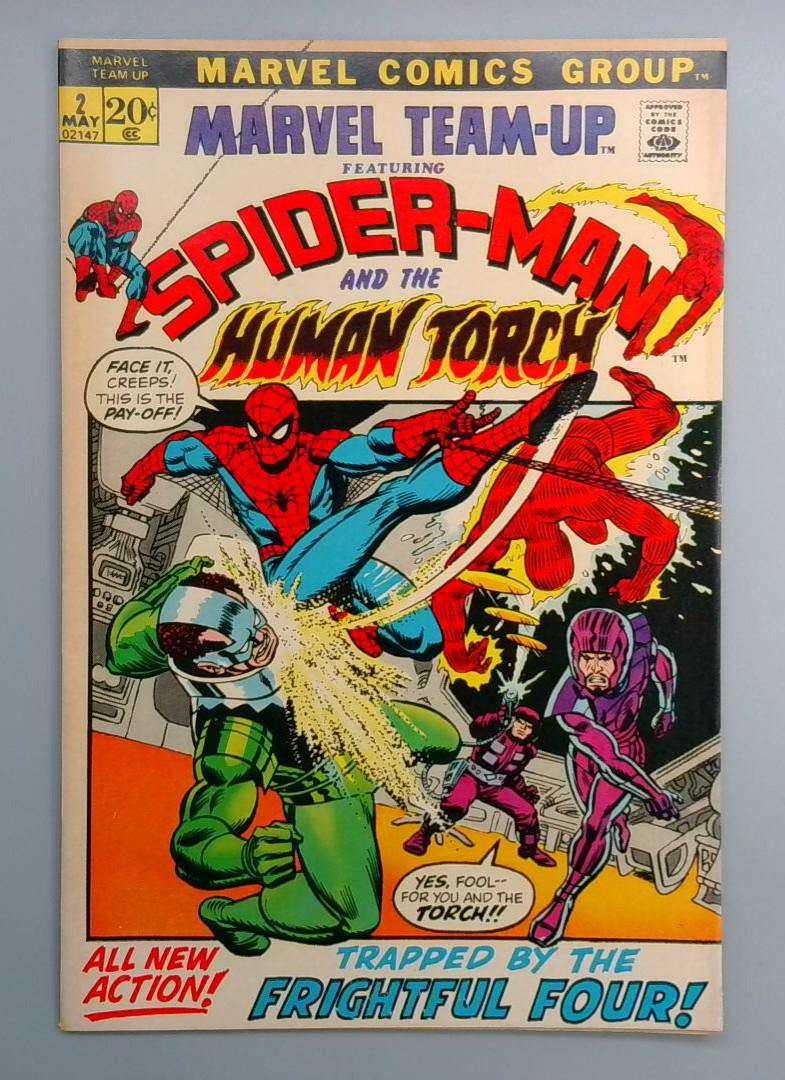 Marvel Team-Up #2 VF Human Torch Team-Up Marvel 1972