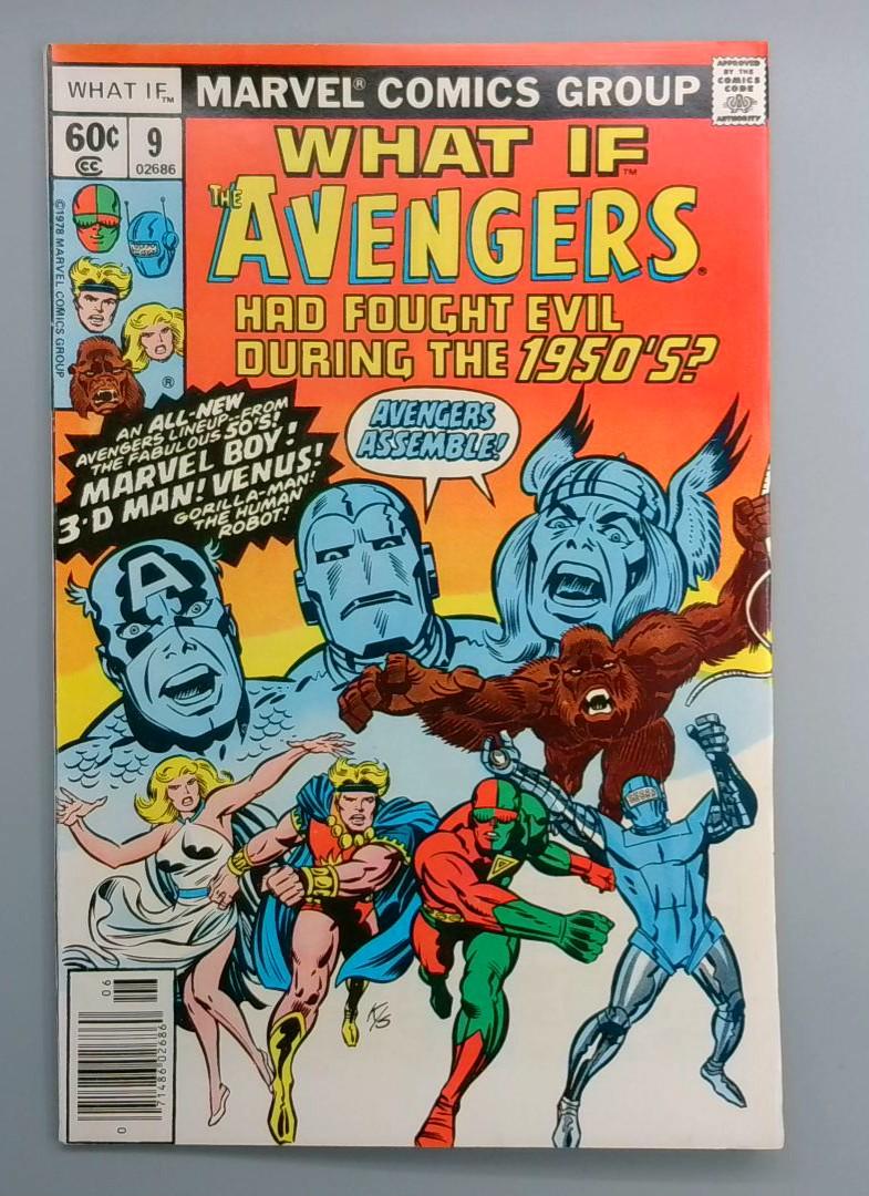 What If...? #9 VF/NM the Avengers Had Formed During the 1950s? Marvel 1978