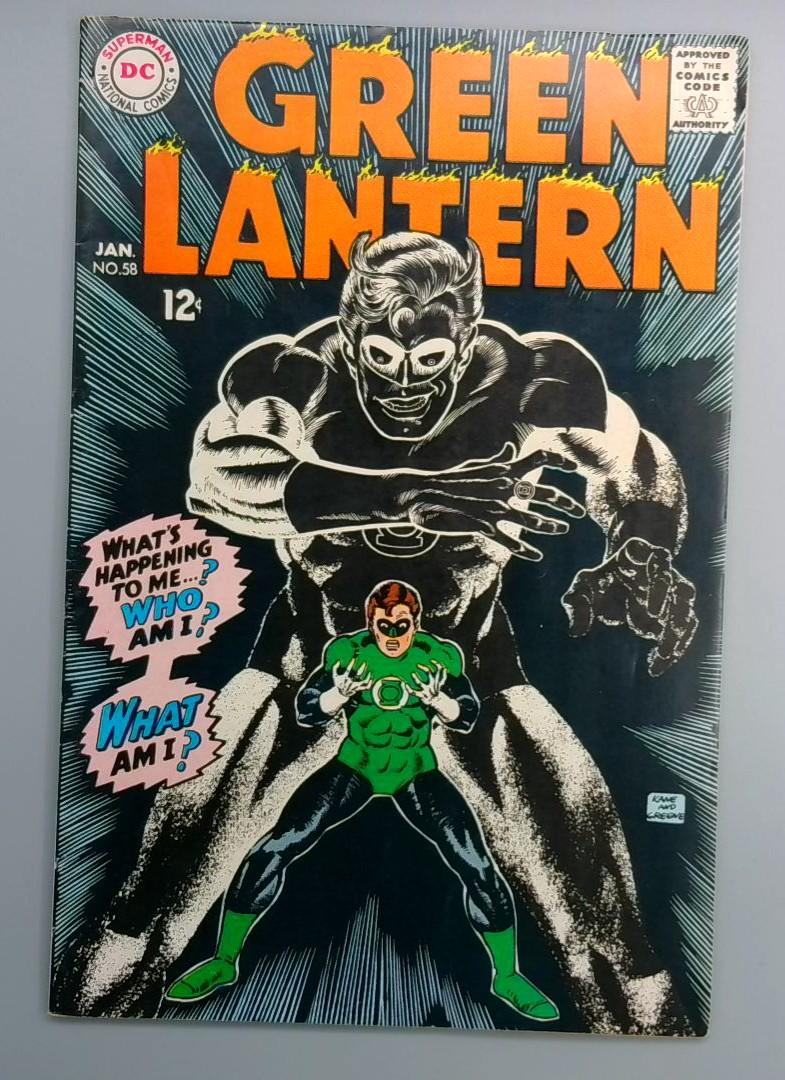 Green Lantern #58 FN/VF 1st Appearance of Eve Doremus DC 1968