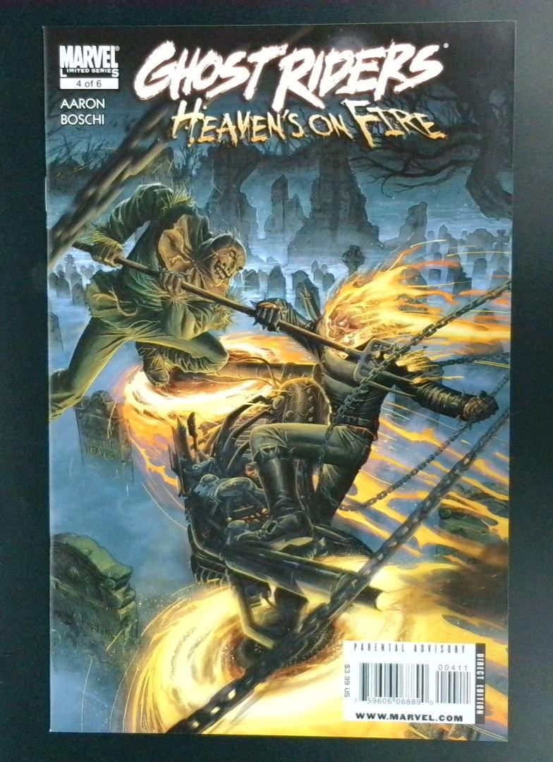 Ghost Riders Heaven's On Fire #4 of 6 Marvel Aaron Boschi