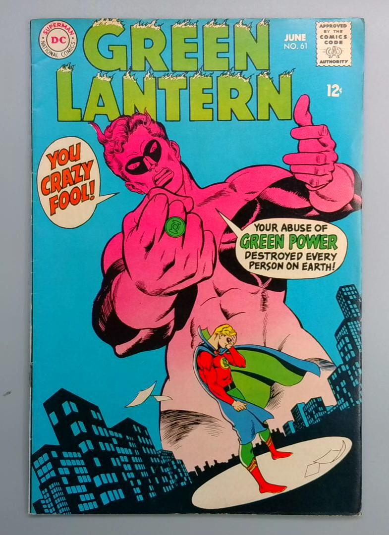 Green Lantern #61 FN Green Lantern Alan Scott DC 1968