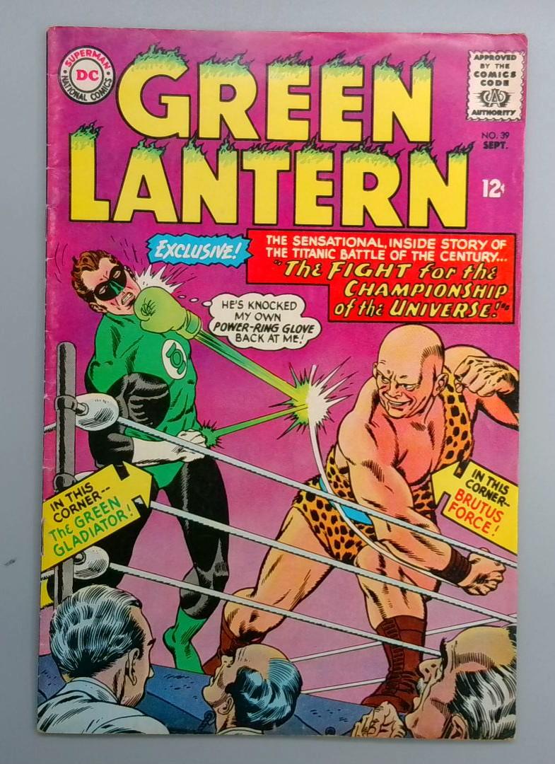 Green Lantern #39 FN- Black Hand Appearance DC 1965