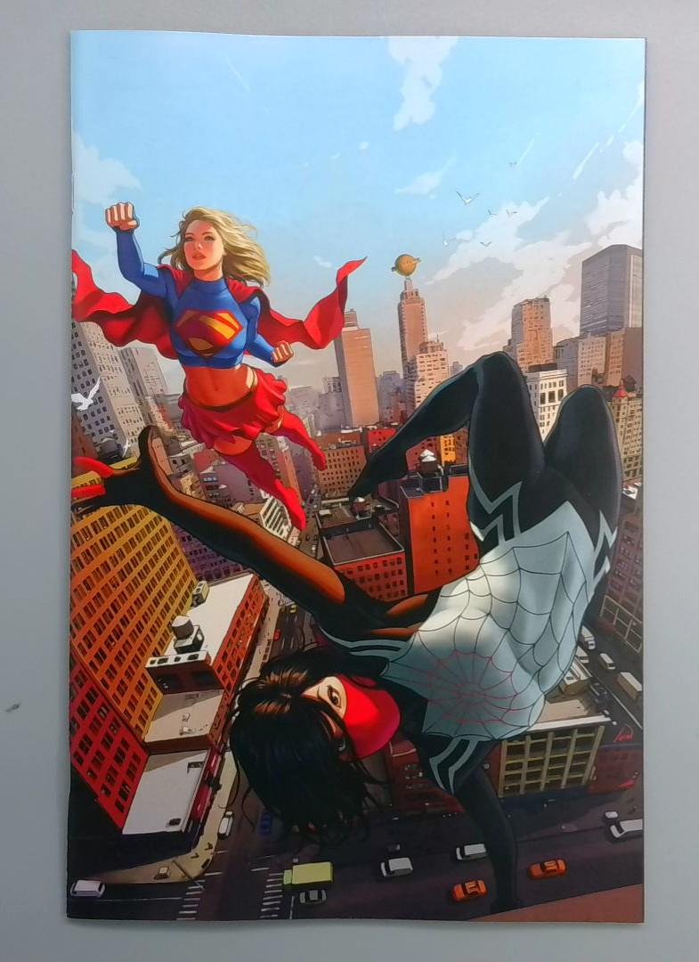 Spider-Man Superman #1 1:100 Ivan Talavera Virgin Variant Marvel DC 2024