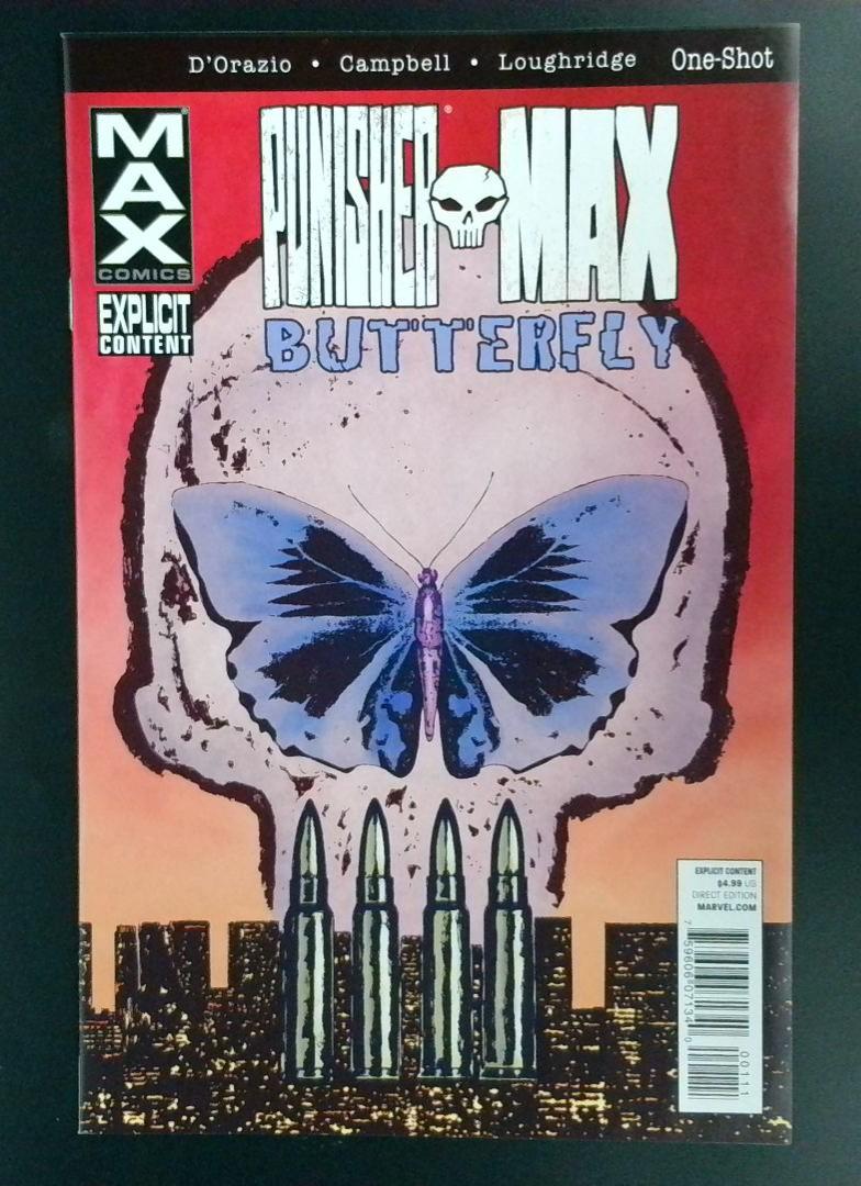 Punisher Max Butterfly One-Shot Marvel 2010