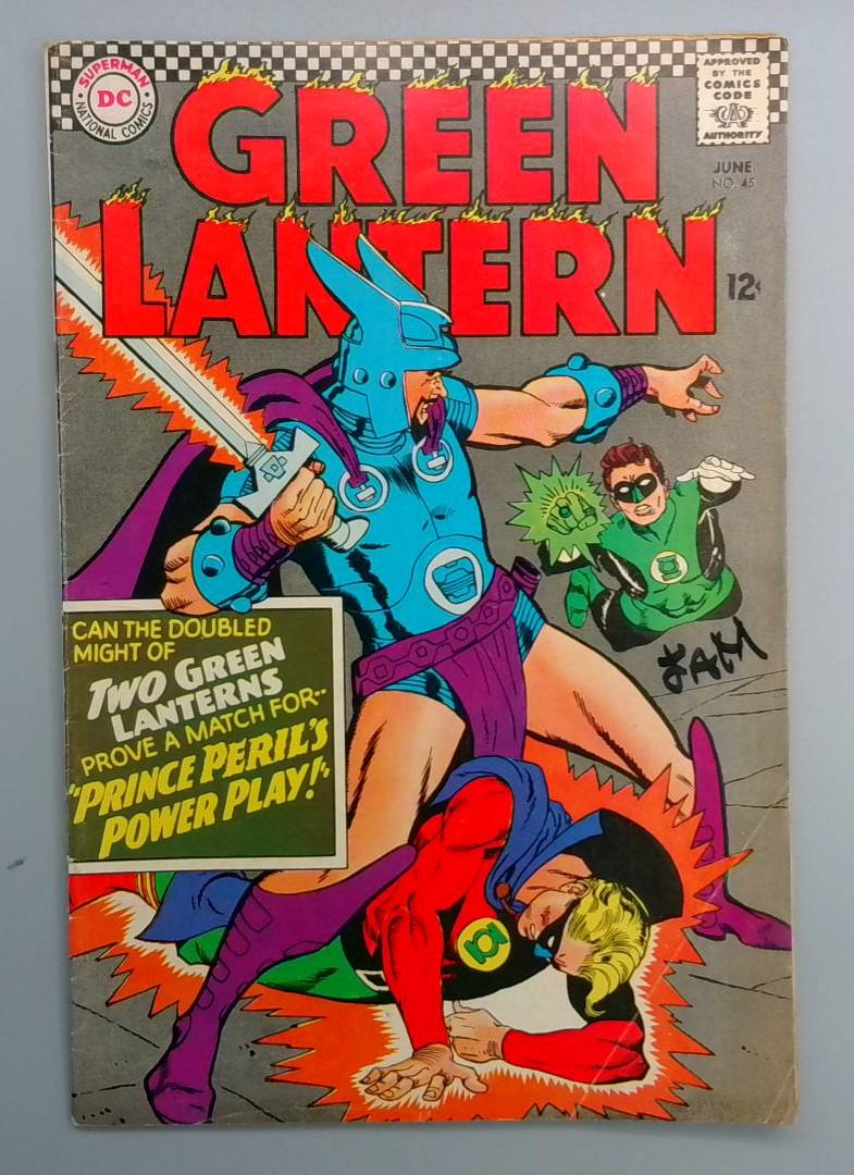 Green Lantern #45 VG/FN 1st Appearance of Prince Peril DC 1966