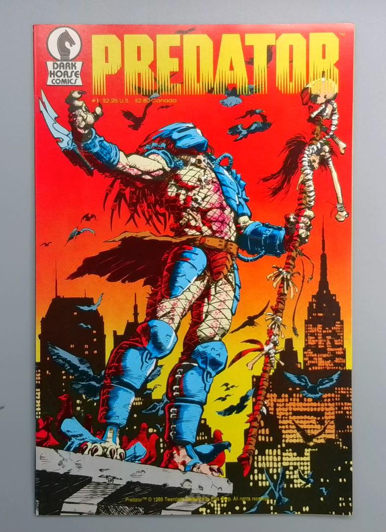 Predator #1 VF First Printing Dark Horse 1989