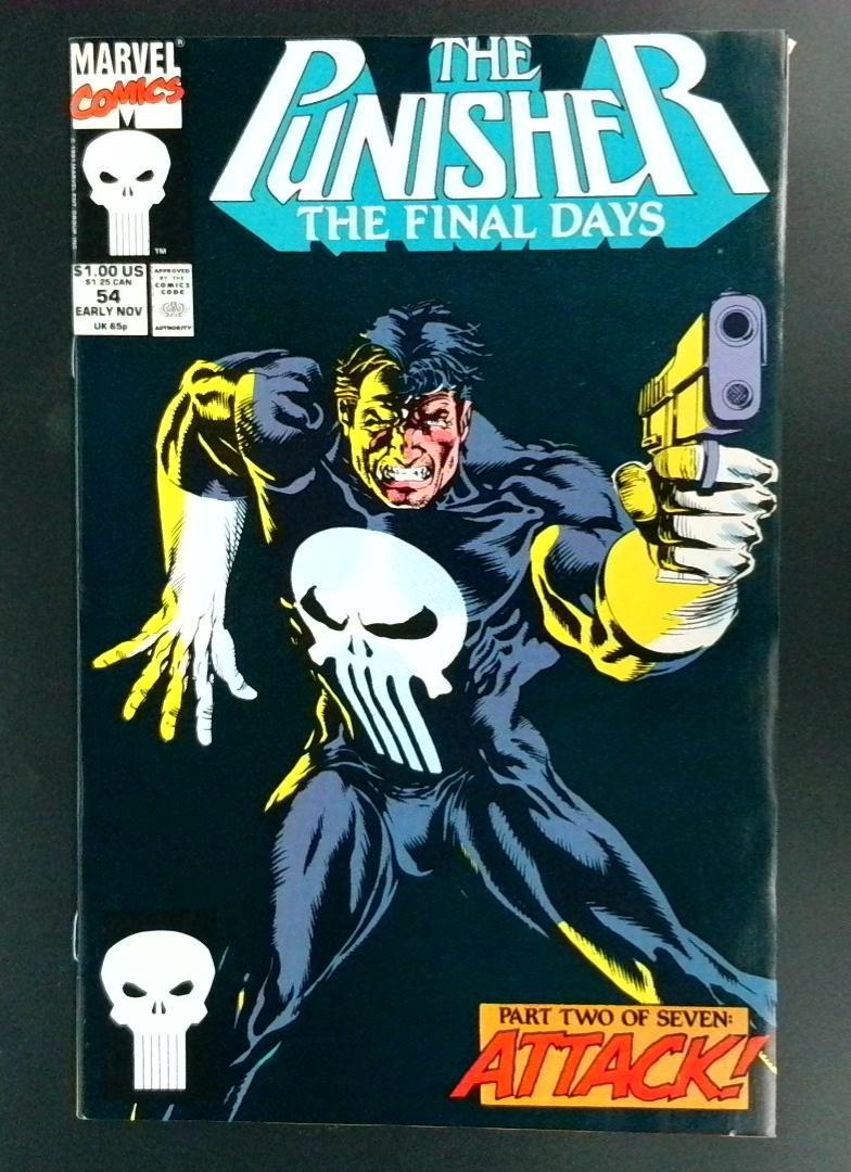 Punisher #54 Direct Edition Marvel 1991