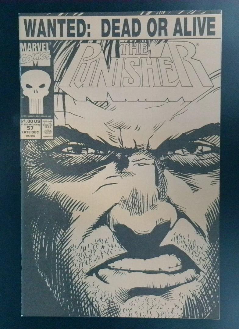 Punisher #57c Double Cover Direct Edition Marvel 1991
