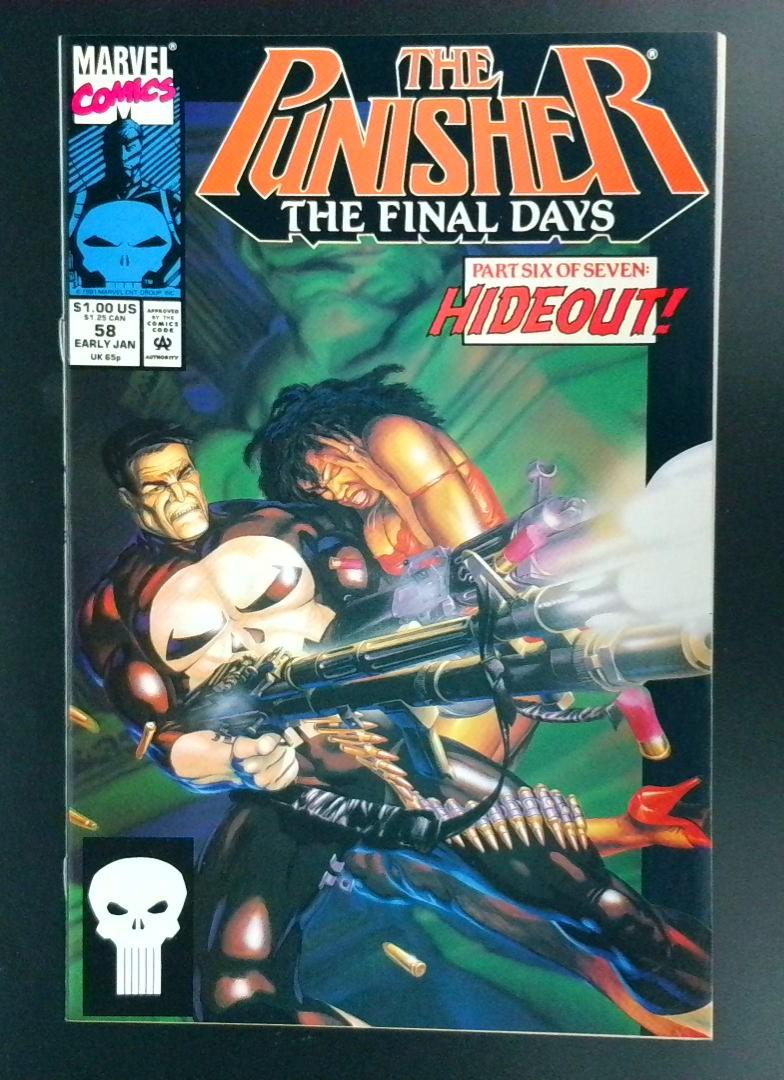 Punisher #58 Direct Edition Marvel 1992
