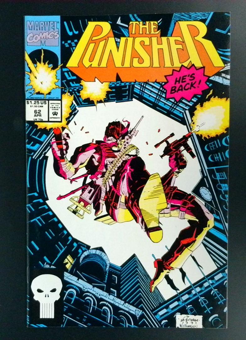 Punisher #62 Direct Edition Marvel 1992
