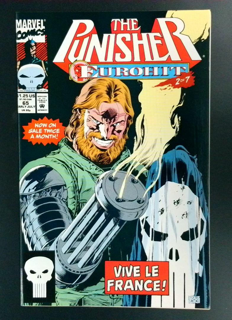 Punisher #65 Direct Edition Marvel 1992
