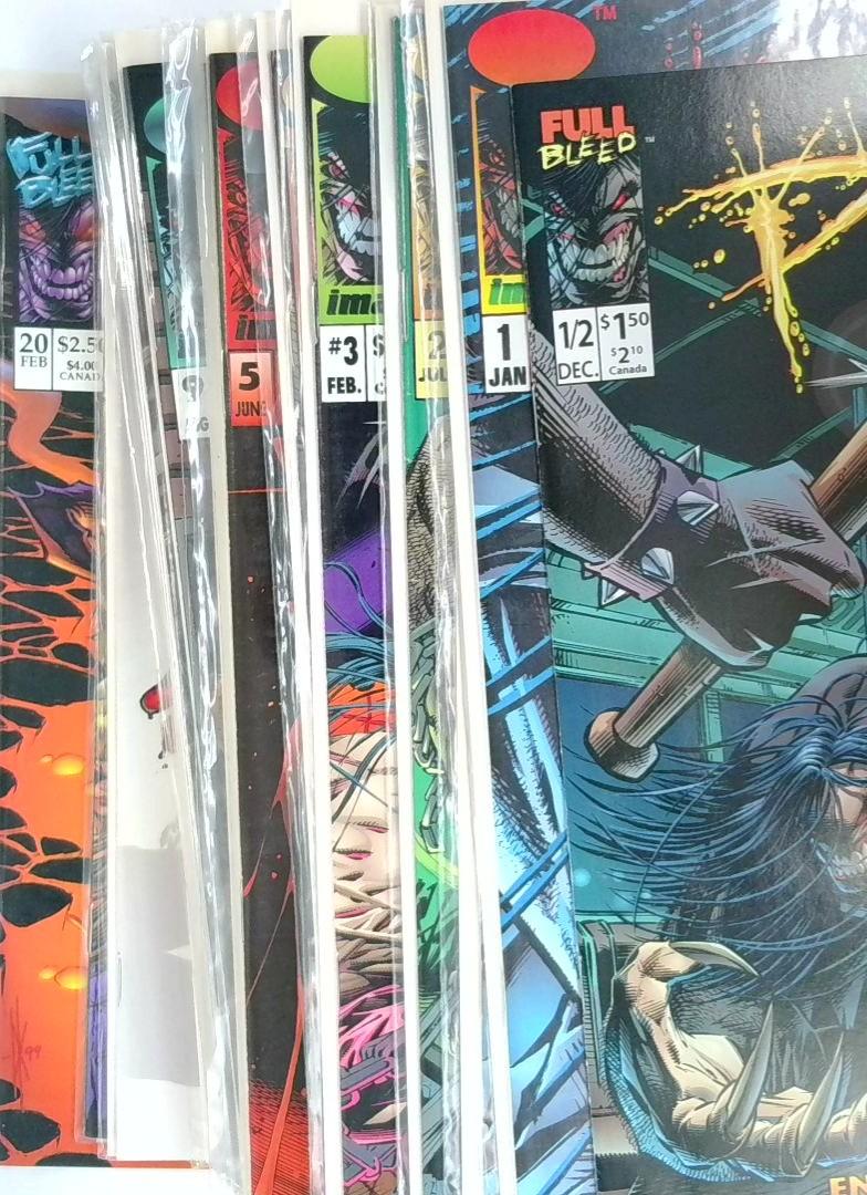 Pitt 1/2 - 20 (1993-98) NM SET Dale Keown - 21 Book Lot