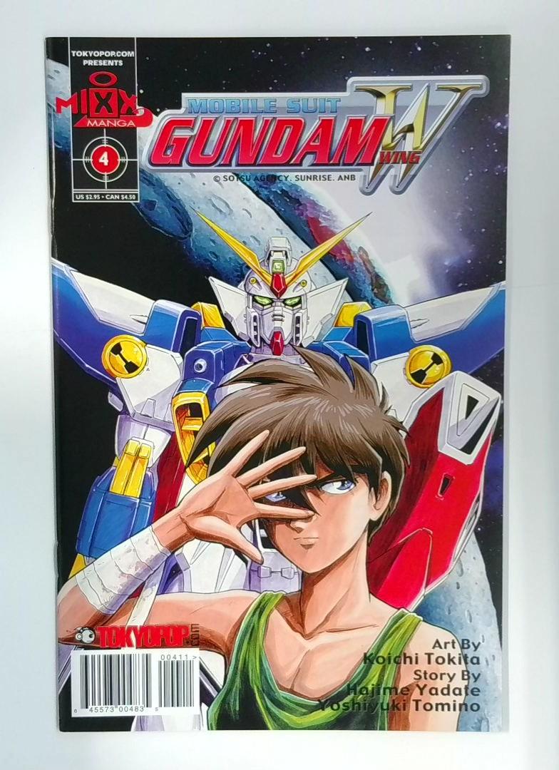 Mobile Suit Gundam Wing #4 NM Tokyo Pop Mixx 2000