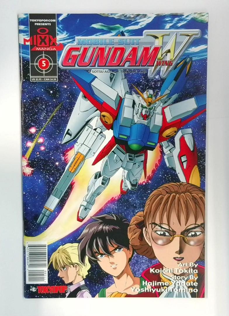 Mobile Suit Gundam Wing #5  NM Tokyopop 2000