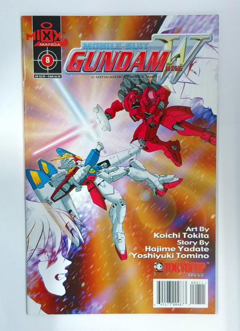 Mobile Suit Gundam Wing #8 NM- Tokyopop 2000