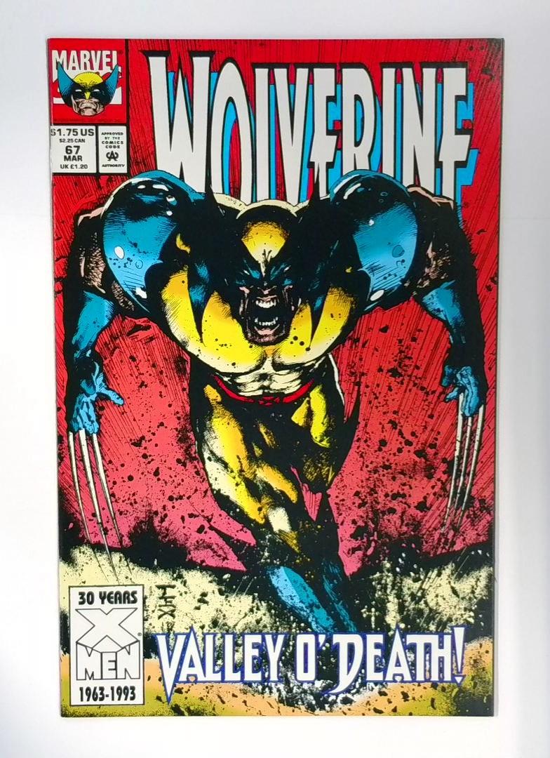 Wolverine #67 NM- Direct Edition Marvel 1993