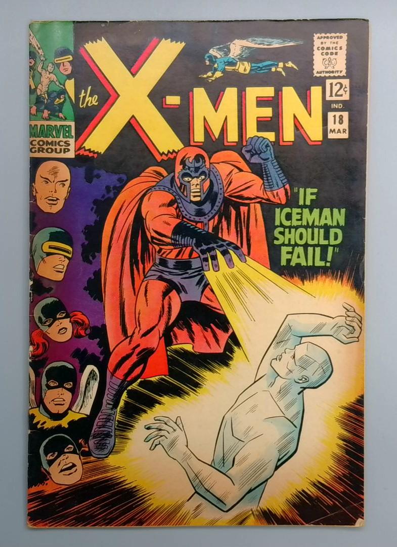 X-Men #18 VG+ Magneto Appearance Marvel 1966