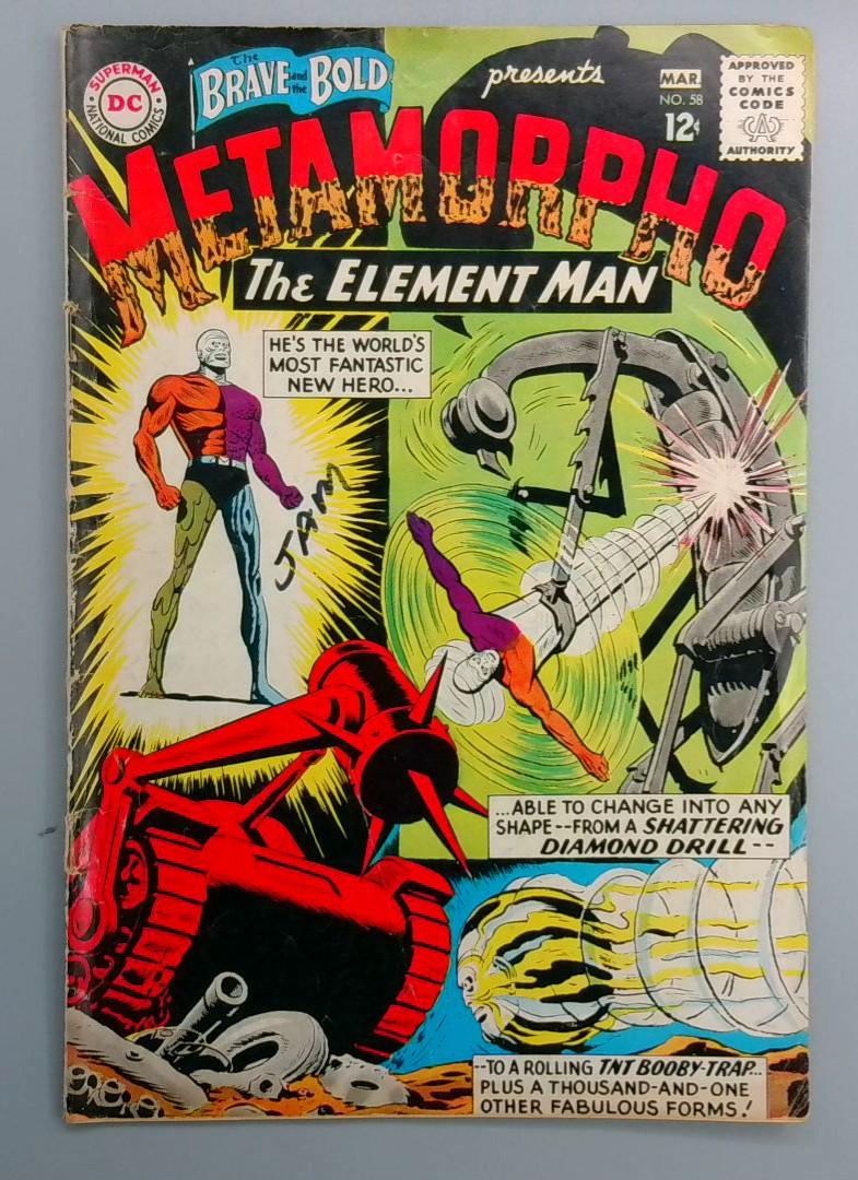 Brave and the Bold #58 VG/FN 1st Appearance of Maxwell Tremaine DC 1965