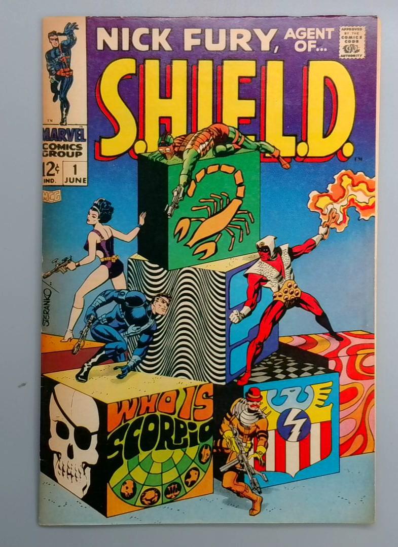 Nick Fury Agent of S.H.I.E.L.D. #1 FN/VF Marvel June 1968