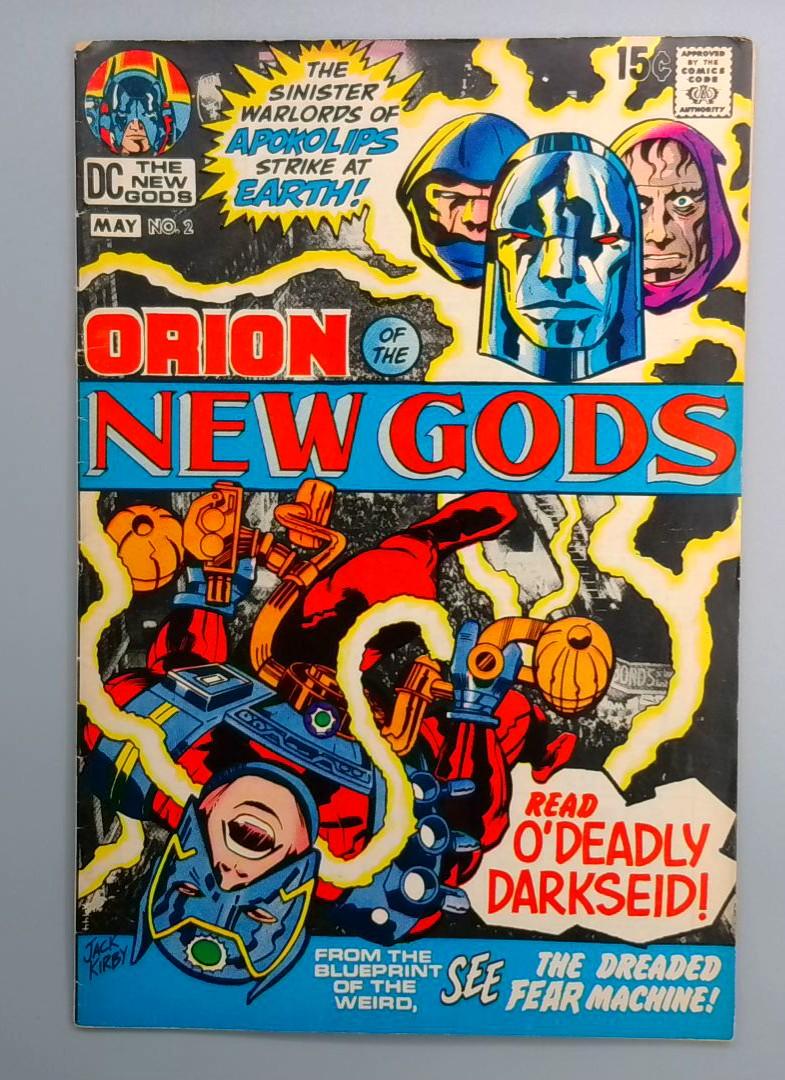 New Gods #2 FN- 1st Appearance of the Deep Six, 2nd Orion DC 1971