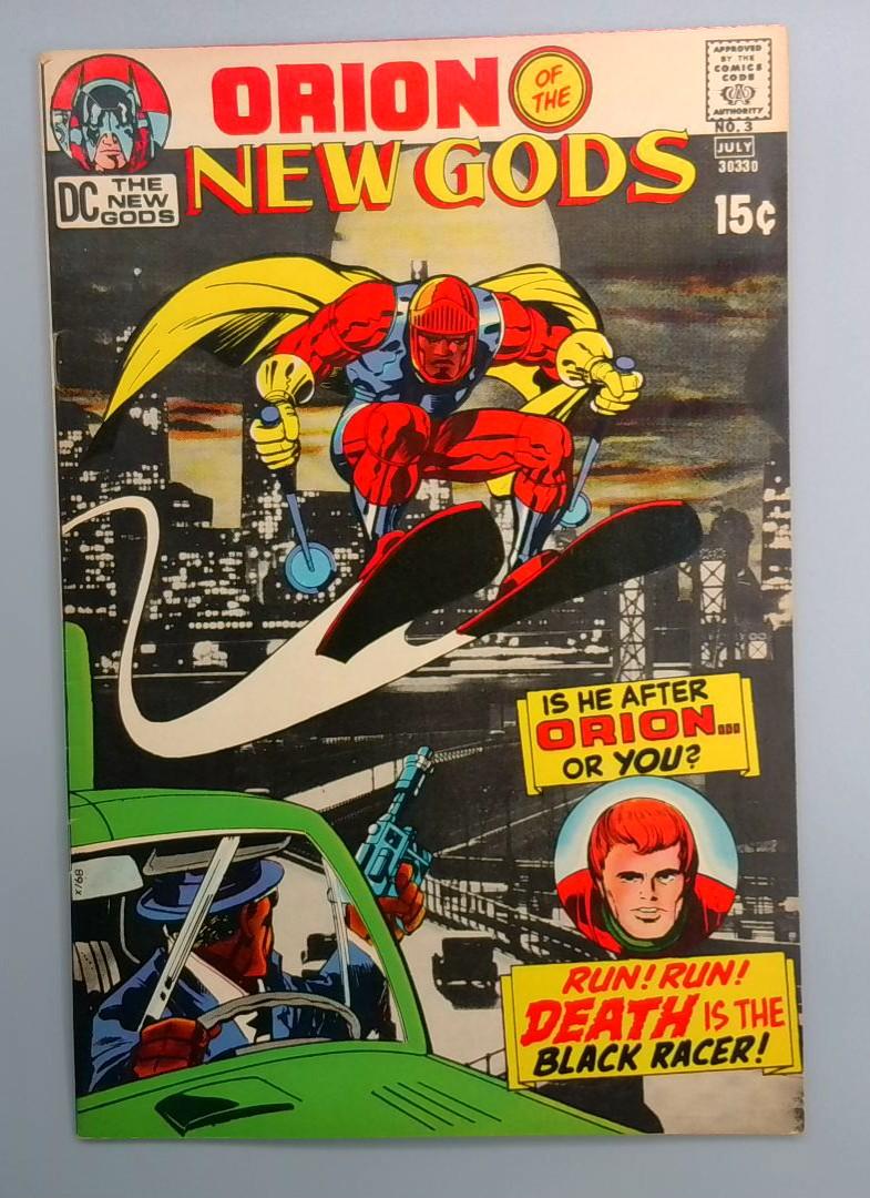 New Gods #3 VF 1st Appearance of Black Racer DC 1971