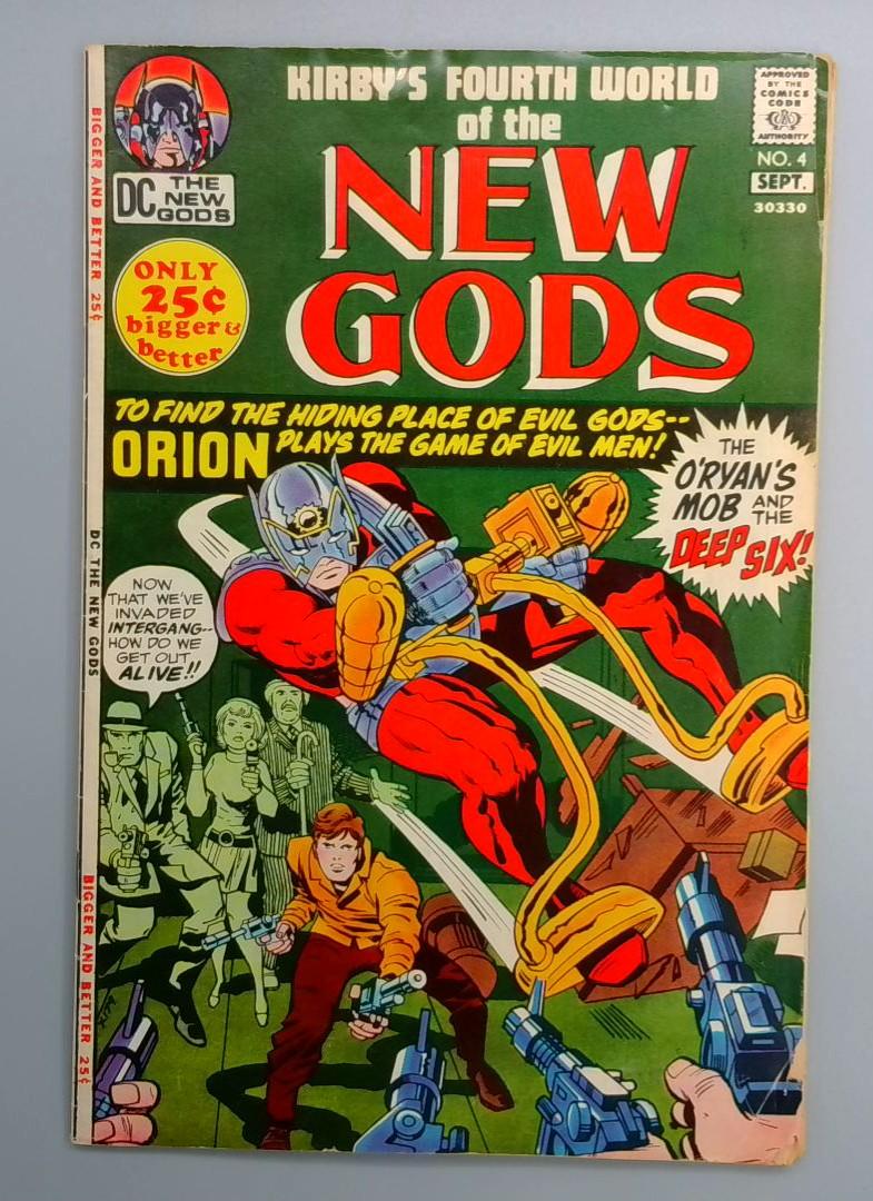 New Gods #4 VG Double Size Issues Begin DC 1971