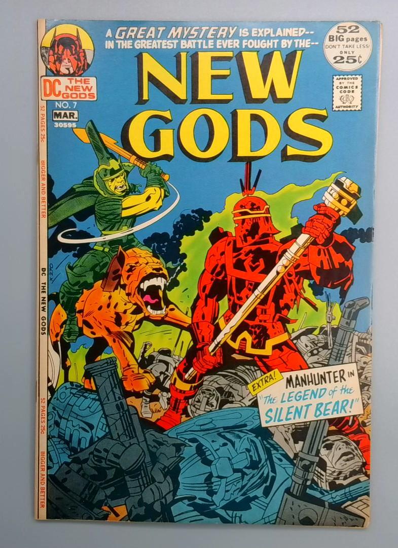 New Gods #7 VF 1st Appearance of Steppenwolf 🗝 DC 1972