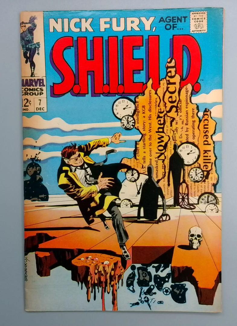 Nick Fury Agent of S.H.I.E.L.D. #7 FN Steranko Marvel 1968