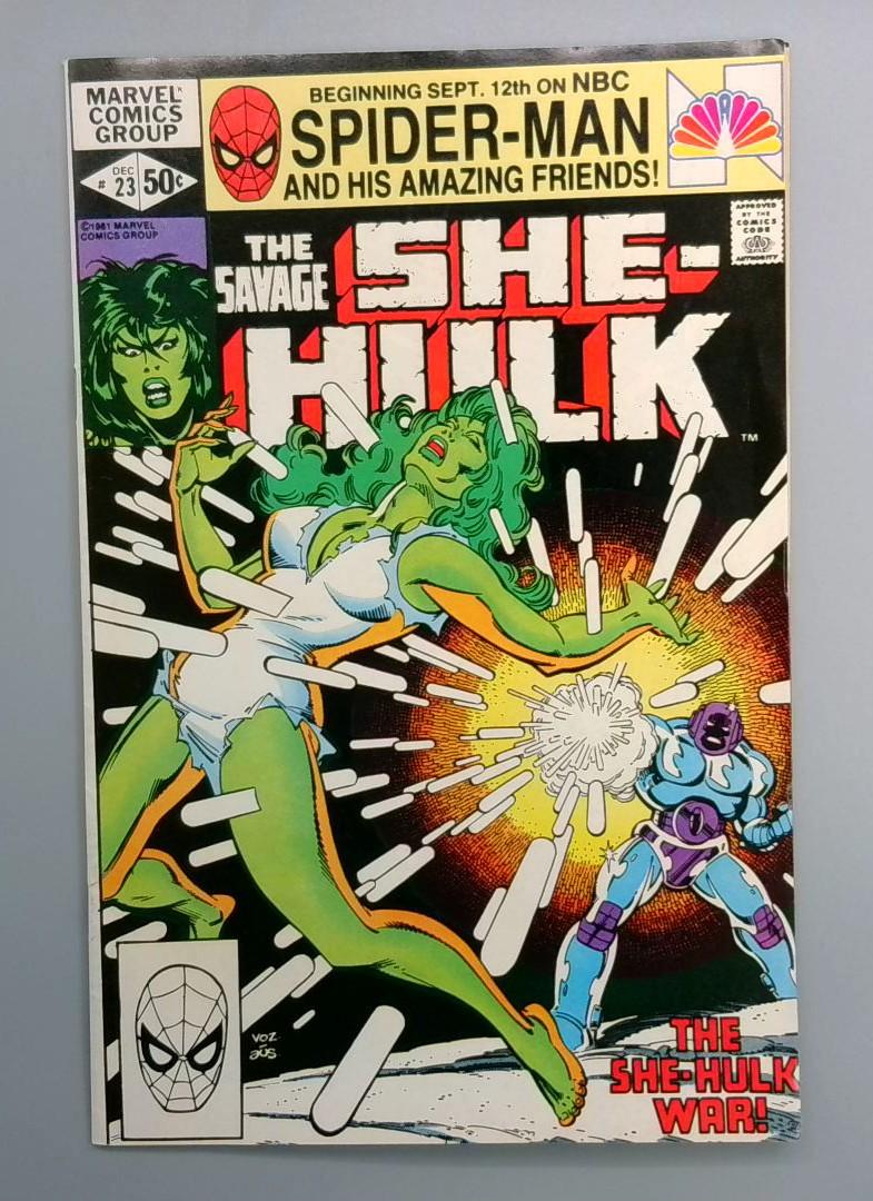 Savage She-Hulk #23 Direct Edition Marvel 1981