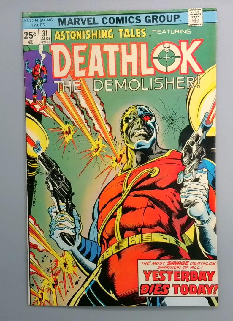 Astonishing Tales #31 Reprints Watcher Story Marvel 1975