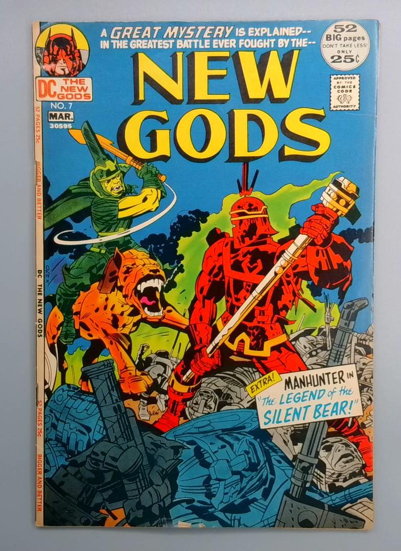 New Gods #7 FN- 1st Appearance of Steppenwolf DC 1972