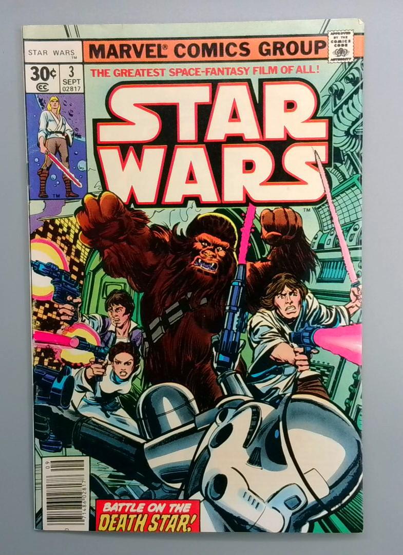 Star Wars #3 VF Destruction of Alderan Marvel 1977