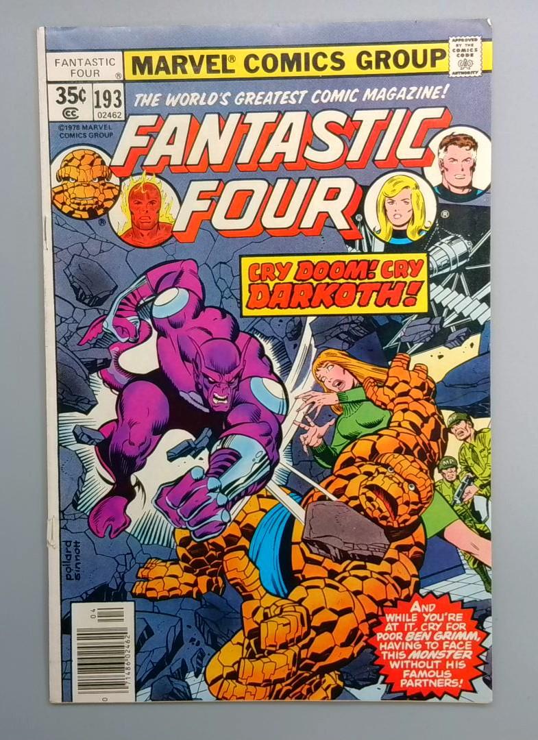 Fantastic Four #193 Marvel 1978